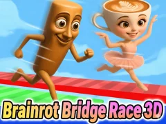 لعبة Brainrot Bridge Race 3D على الانترنت