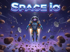 لعبة Sace io على الانترنت
