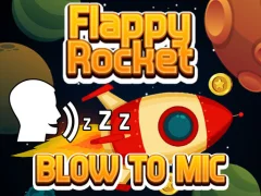 لعبة Flappy Rocket With Blowing على الانترنت
