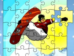 لعبة Snowboarder Freestyle Jigsaw على الانترنت