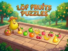 لعبة Lof Fruits Puzzles على الانترنت