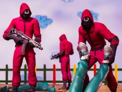 لعبة Squid Game All Challenges على الانترنت