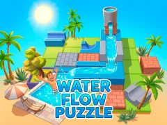 لعبة Water Flow Puzzle على الانترنت