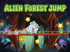 لعبة Alien Forest Jump على الانترنت