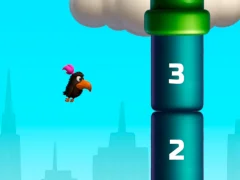 لعبة Flappy Skebob Math Bird على الانترنت