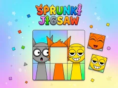 لعبة Sprunki Jigsaw على الانترنت