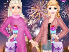 لعبة Bffs New Year Eve على الانترنت