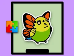 لعبة Cute Budgie Puzzle على الانترنت