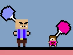 لعبة Angry Dad Cute Baby على الانترنت