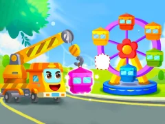 لعبة Little Panda Truck Team على الانترنت