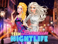 لعبة Teen Princesses Nightlife على الانترنت