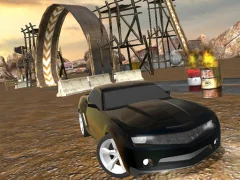 لعبة Muddy Village Car Stunt على الانترنت