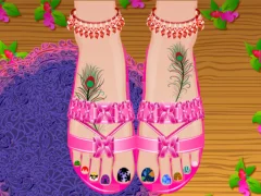 لعبة Rena's Pedicure Spa على الانترنت
