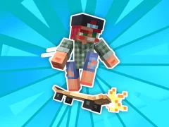 لعبة Noob and Pro Skateboarding على الانترنت