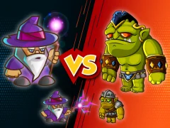 لعبة Wizard vs. Orcs على الانترنت