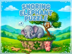لعبة Snoring Elephant Puzzle على الانترنت