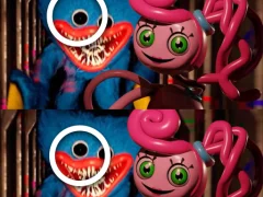 لعبة Huggy Wuggy Find Differences على الانترنت