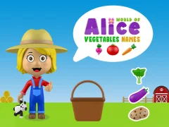 لعبة World of Alice Vegetables Names على الانترنت