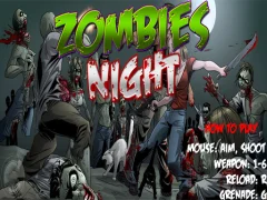 لعبة Zombies Night على الانترنت