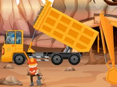 لعبة Dump Trucks Hidden Objects على الانترنت