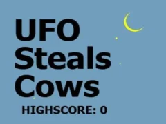 لعبة UFO Steals Cows على الانترنت