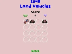 لعبة 2048 Land Vehicles على الانترنت
