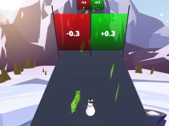 لعبة Crazy Snowman: Runner Game على الانترنت