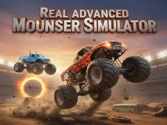 لعبة Real Advanced Monster Truck Simulator على الانترنت