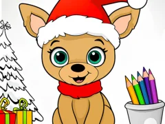 لعبة Christmas Coloring Game 2 على الانترنت