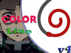 لعبة coloring lines v4 على الانترنت