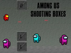 لعبة Among Us Shooting Boxes على الانترنت
