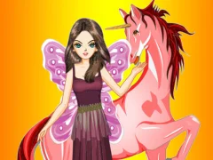 لعبة Fairy and Unicorn على الانترنت