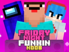 لعبة Friday Night Funkin Vs Noobs على الانترنت