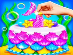 لعبة Mermaid Glitter Cake Maker على الانترنت