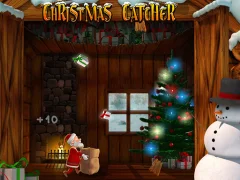 لعبة Christmas Catcher على الانترنت