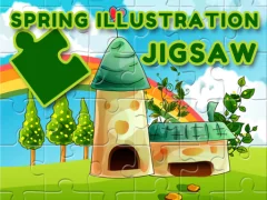 لعبة Spring Illustration Puzzle على الانترنت