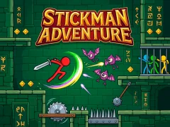 لعبة Stickman Adventure على الانترنت
