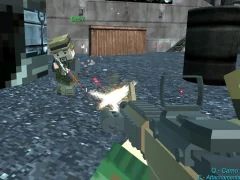لعبة Pixel Gungame Arena Prison Multiplayer على الانترنت
