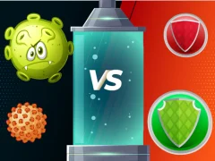 لعبة Virus Fight على الانترنت