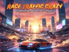 لعبة Race Traffic Crazy على الانترنت