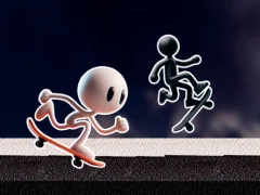 لعبة Black and White Stickman على الانترنت