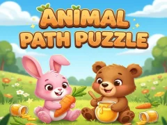 لعبة Animal Path Puzzle على الانترنت