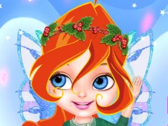 لعبة Little Bloom Christmas Dress Up على الانترنت