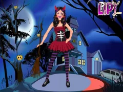 لعبة Halloween Doll Party Fashion على الانترنت