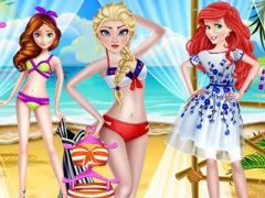 لعبة Summer Beach Outfits على الانترنت