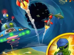 لعبة Galactic Missile Defense على الانترنت