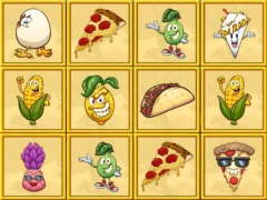 لعبة Foody Memory على الانترنت