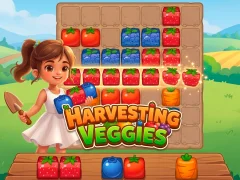 لعبة Harvesting Veggies على الانترنت