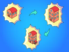 لعبة Idle Merge City على الانترنت