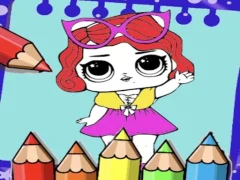لعبة Coloring Dolls Book على الانترنت